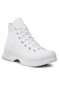 Buty do chodzenia damskie Converse A00871C. Kolor: biały. Materiał: materiał, syntetyk. Szerokość cholewki: normalna. Sport: turystyka piesza