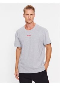 Hugo T-Shirt 50493057 Szary Relaxed Fit. Kolor: szary. Materiał: bawełna