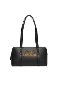 Love Moschino - LOVE MOSCHINO Torebka JC4332PP0NK1300A Czarny. Kolor: czarny. Materiał: skórzane