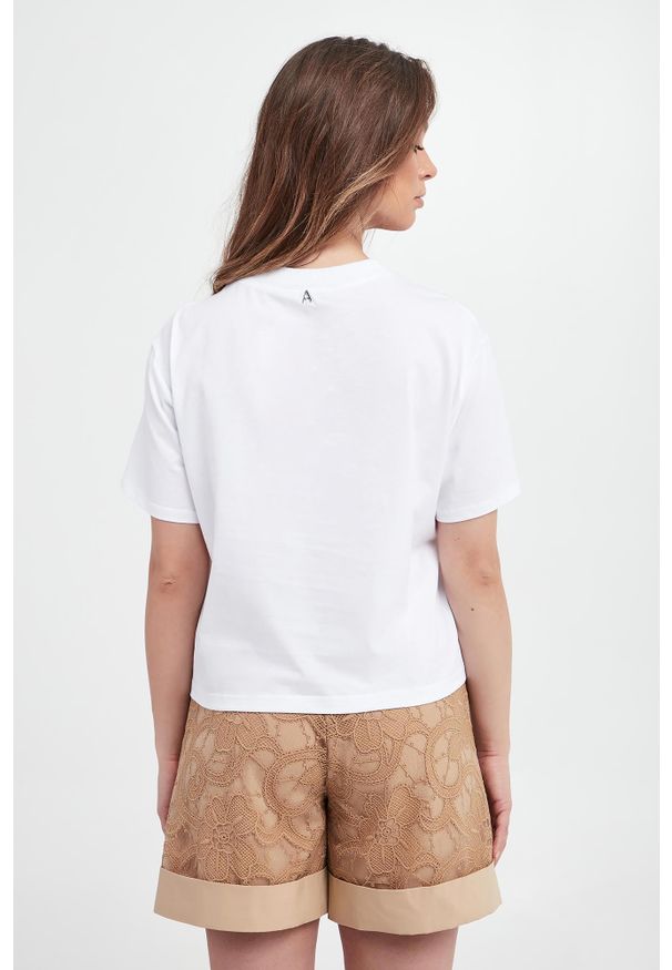 Twinset Milano - T-shirt damski TWINSET ACTITUDE