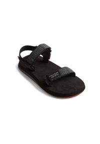 Quiksilver - Sandały dla Chłopcy MONKEY CAGED. Kolor: czarny. Materiał: guma. Sezon: lato
