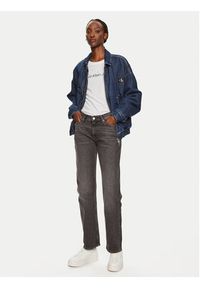 Calvin Klein Jeans Jeansy J20J223641 Szary Straight Fit. Kolor: szary