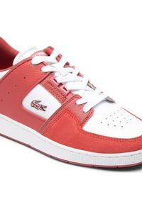 Lacoste Sneakersy Court Cage 747SFA0045 Różowy. Kolor: różowy. Materiał: skóra #4