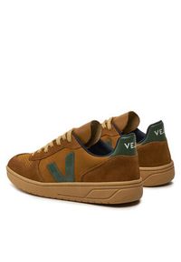 Veja Sneakersy V-10 VX0303293B Brązowy. Kolor: brązowy. Materiał: skóra, zamsz