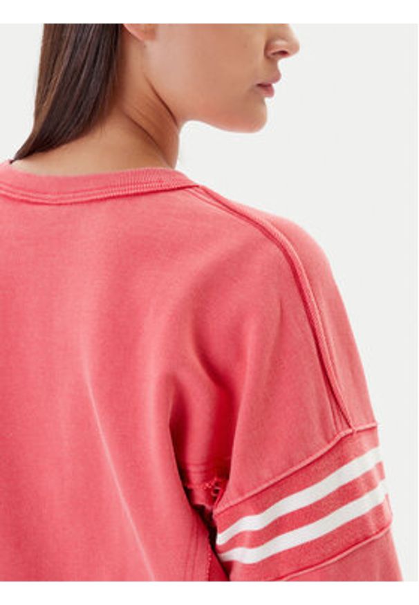 Guess Bluza W5YQ24 K68I4 Koralowy Regular Fit. Kolor: pomarańczowy. Materiał: bawełna