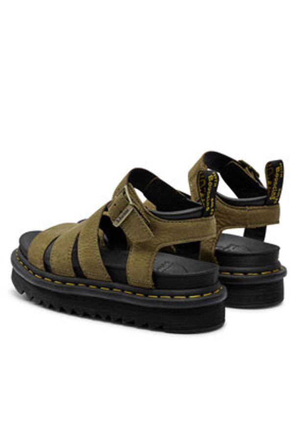 Dr. Martens Sandały Blaire 31735357 Khaki. Kolor: brązowy. Materiał: skóra