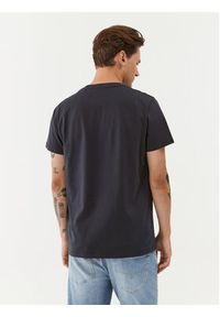 Pepe Jeans T-Shirt Wido PM509126 Granatowy Regular Fit. Kolor: niebieski. Materiał: bawełna