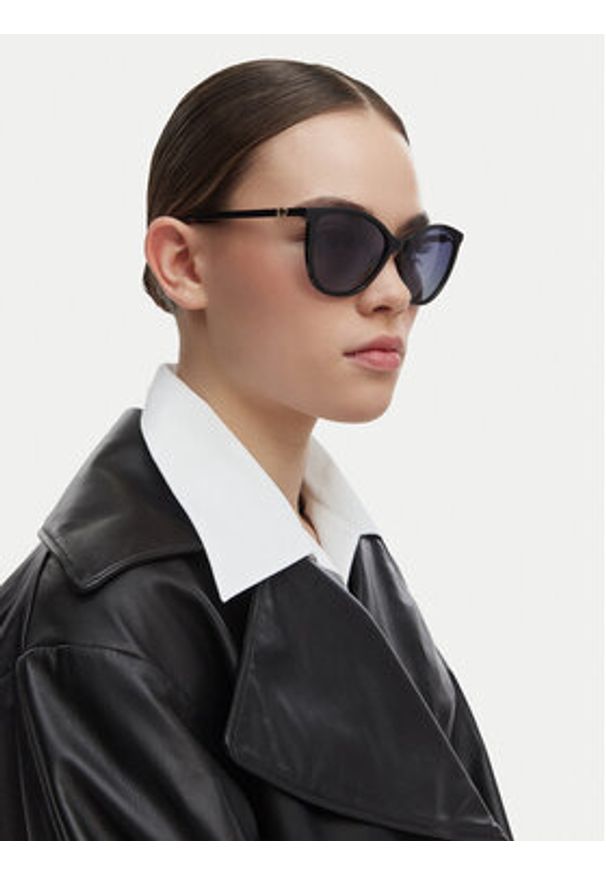 Guess Okulary przeciwsłoneczne GU00256 Czarny. Kolor: czarny