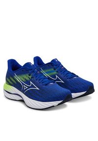 Mizuno Buty do biegania Wave Inspire 21 J1GC2544 Niebieski. Kolor: niebieski. Materiał: materiał. Model: Mizuno Wave