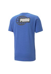 Puma Koszulka Graphic Running 52323792. Kolor: niebieski. Sport: bieganie