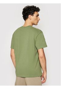 Deus Ex Machina T-Shirt Plain Military DMP201810 Zielony Boxy Fit. Kolor: zielony. Materiał: bawełna #3