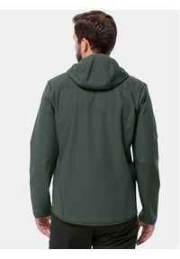 Jack Wolfskin Kurtka softshell Bornberg Hoody 1307471 Khaki Regular Fit. Kolor: brązowy. Materiał: softshell, syntetyk #5