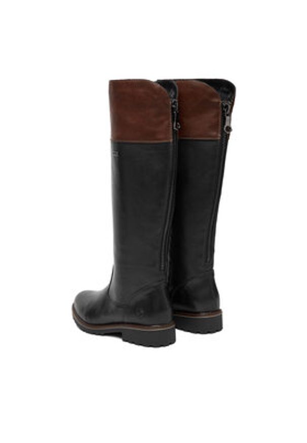 Remonte Kozaki CEO-R6581-02 Czarny. Kolor: czarny. Materiał: skóra