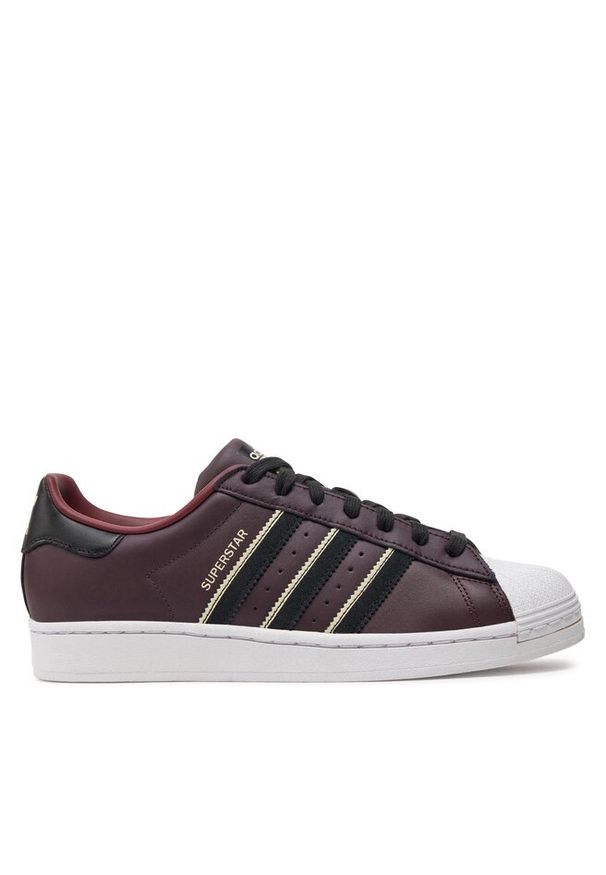 Adidas - Sneakersy adidas. Kolor: czerwony. Model: Adidas Superstar