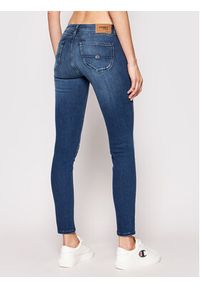 Tommy Jeans Jeansy Sophie DW0DW09214 Granatowy Skinny Fit. Kolor: niebieski