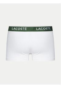 Lacoste Komplet 3 par bokserek 5H1300 Biały. Kolor: biały. Materiał: bawełna #4