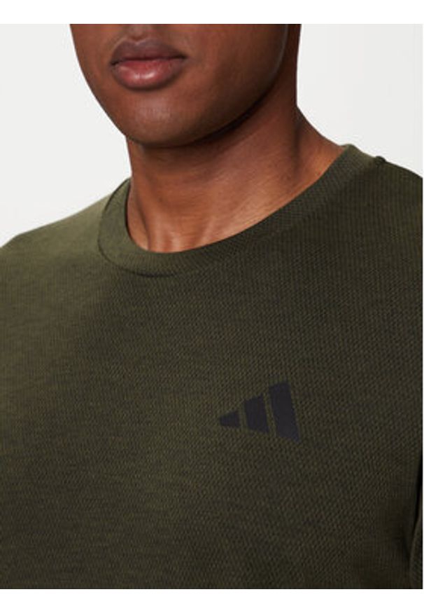 Adidas - adidas Koszulka techniczna Train Essentials Feelready Novelty JX2755 Zielony Regular Fit. Kolor: zielony. Materiał: syntetyk