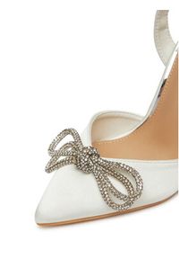 DeeZee Szpilki F92831-8 Biały. Kolor: biały. Materiał: materiał. Obcas: na szpilce #3