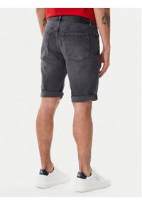 Calvin Klein Jeans Szorty jeansowe J30J327515 Szary Slim Fit. Kolor: szary. Materiał: bawełna