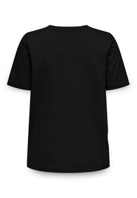 only - ONLY T-Shirt Freja 15367970 Czarny Regular Fit. Kolor: czarny. Materiał: bawełna #5