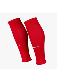 Nike Getry Rękawy Tuby Piłkarskie Strike Sleeve. Kolor: czerwony. Sport: piłka nożna