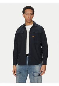 G-Star RAW - G-Star Raw Koszula Cpo Utility D26470-C973 C742 Granatowy Regular Fit. Kolor: niebieski. Materiał: bawełna #1