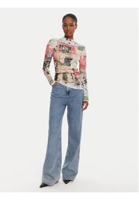 Desigual Bluzka Montreal 25WWJF39 Kolorowy Regular Fit. Materiał: syntetyk. Wzór: kolorowy