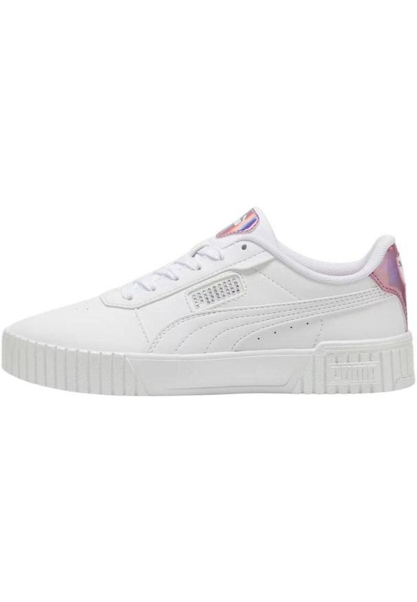 Puma - Damskie Buty Sportowe Carina 2.0 GirlPower. Okazja: na spacer. Kolor: biały. Sport: turystyka piesza