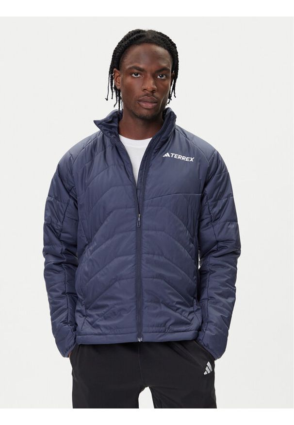 Adidas - adidas Kurtka outdoor Terrex Multi JL9790 Granatowy Regular Fit. Kolor: niebieski. Materiał: syntetyk. Sport: outdoor
