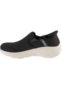 skechers - Buty sportowe Sneakersy męskie, Slip-ins: D'Lux Walker 2.0 - Reeler. Kolor: czarny. Sport: turystyka piesza