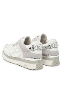 Liu Jo Sneakersy Maxi Wonder 91 BF5005 PX681 Biały. Kolor: biały. Materiał: zamsz, skóra #4
