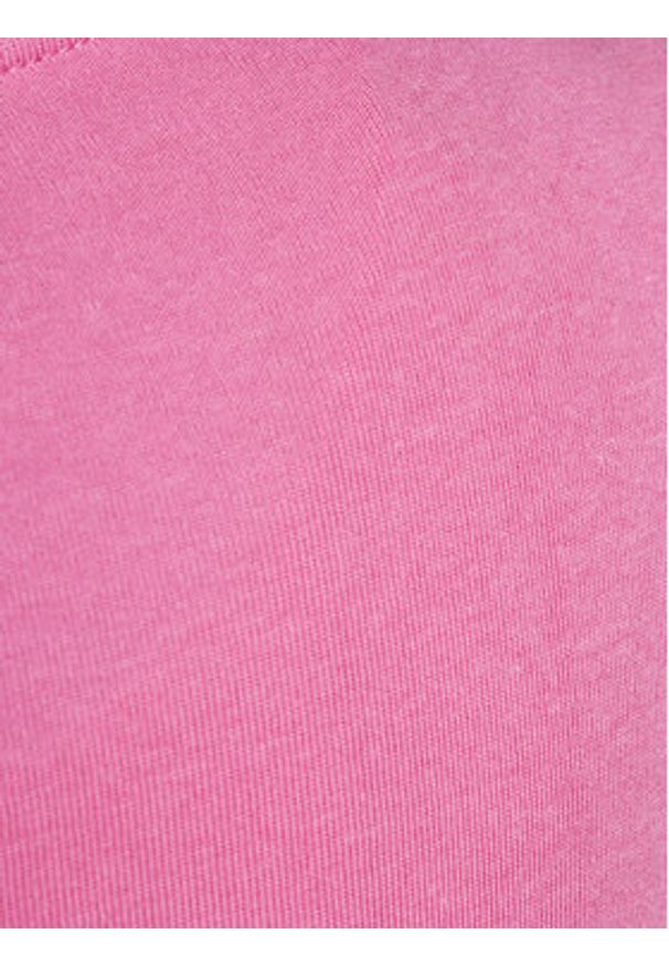 GAP - Gap Top 540735-10 Różowy Slim Fit. Kolor: różowy. Materiał: bawełna
