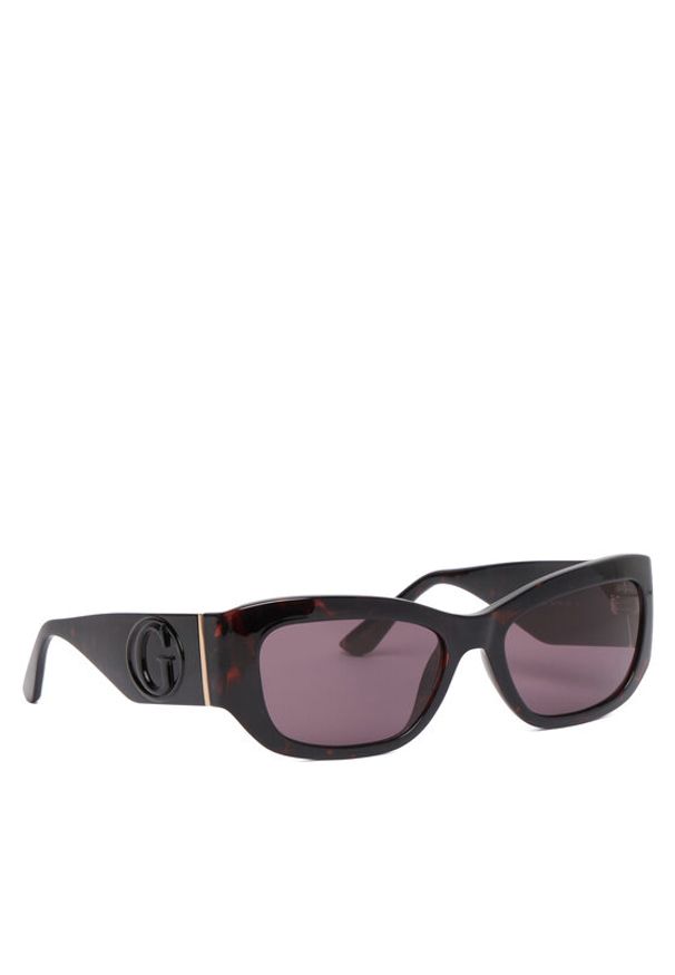 Guess Okulary przeciwsłoneczne GU00253 Brązowy. Kolor: brązowy
