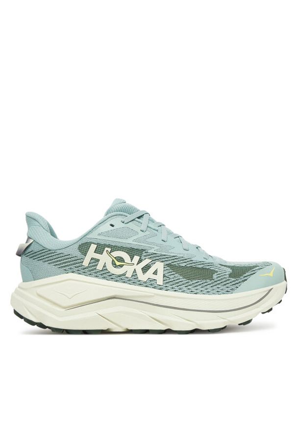 HOKA - Hoka Buty do biegania Challenger 8 1168716 Turkusowy. Kolor: turkusowy. Materiał: materiał