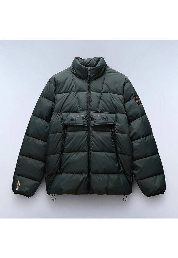 Napapijri - Kurtka NAPAPIJRI RF PUFFER OPEN G1S Zielony. Kolor: zielony. Materiał: tkanina