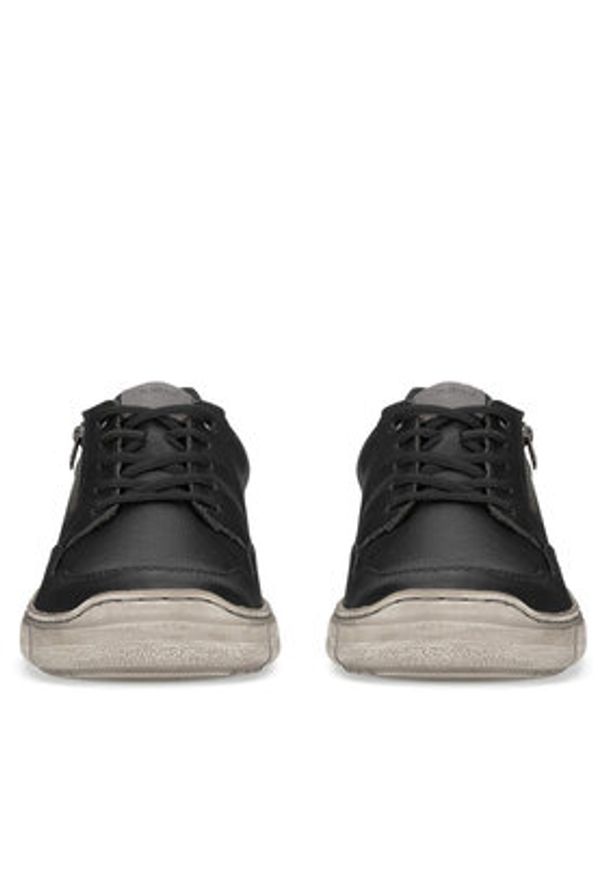 Rieker Sneakersy 04003-00 Czarny. Kolor: czarny. Materiał: skóra
