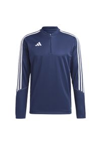 Adidas - Tiro 23 Club Training Top. Kolor: niebieski, wielokolorowy, biały. Materiał: materiał