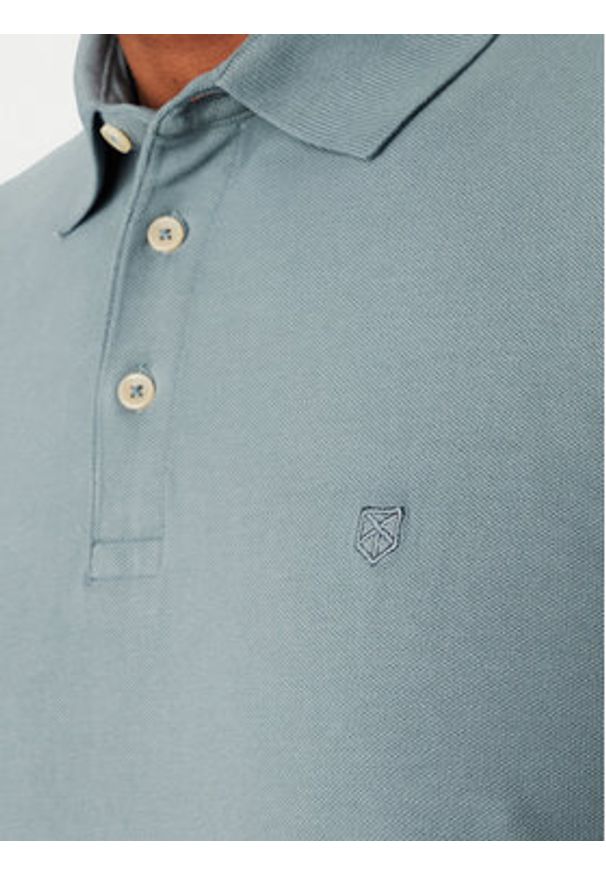 Jack & Jones Polo William 12269034 Niebieski Regular Fit. Typ kołnierza: polo. Kolor: niebieski. Materiał: bawełna