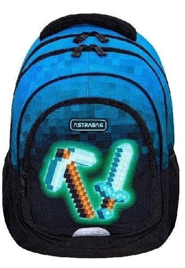 Astra Plecak Astrabag Blue Pixel AB300 ASTRA