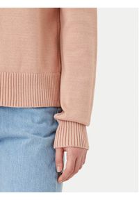 Calvin Klein Jeans Sweter Monogram J20J224802 Pomarańczowy Regular Fit. Kolor: pomarańczowy. Materiał: bawełna #3