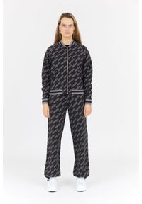 Kenzo - KENZO Rozpinana bluza damska w logo, Rozmiar S. Kolor: czarny #4