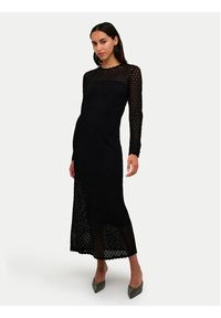 Karen by Simonsen Sukienka dzianinowa Naomi10104858 Granatowy Straight Fit. Kolor: niebieski. Materiał: syntetyk #8