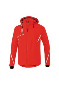 ERIMA - Kurtka dziecięca Erima softshell fonction. Kolor: biały, czerwony, wielokolorowy. Materiał: softshell. Styl: sportowy