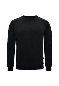 ELPLAYER - Bluza z bawełny Guros Play. Typ kołnierza: bez kaptura. Kolor: czarny. Materiał: bawełna. Sport: fitness #1