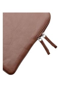 Etui Trunk MacBook 14'' brązowy. Kolor: brązowy. Materiał: mikrofibra, skóra. Styl: elegancki, biznesowy #4