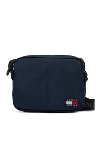 Tommy Jeans Saszetka Tjw Essential Daily Crossover AW0AW15818 Granatowy. Kolor: niebieski. Materiał: materiał