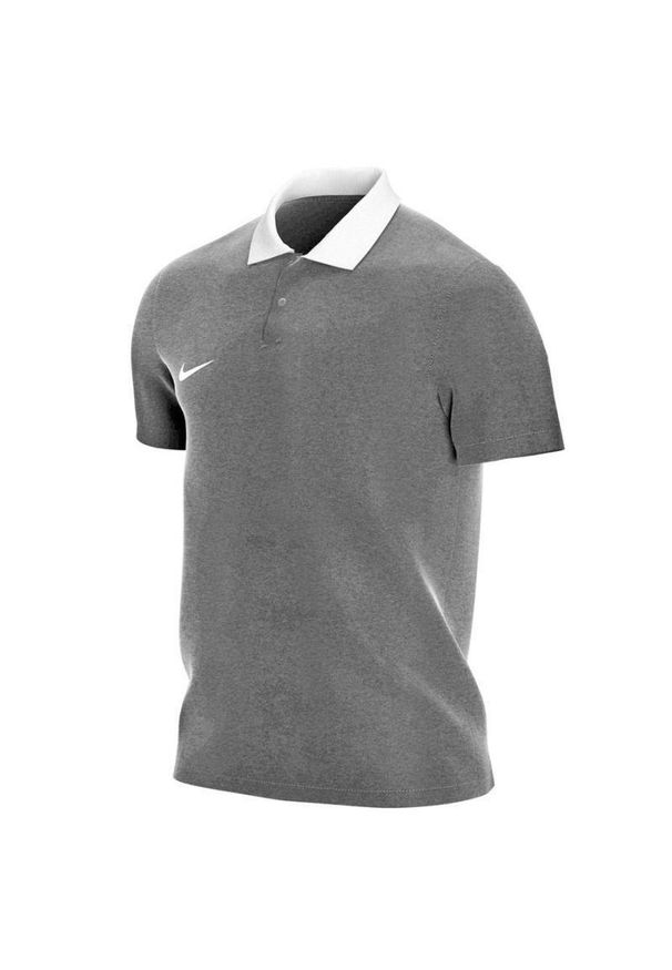 Nike - Męska Koszulka Polo Park 20. Typ kołnierza: polo. Kolor: szary
