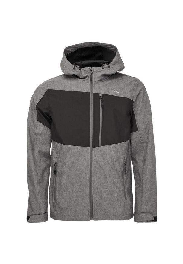 ZSPORT - Kurtka Softshell Męska Loap Ladan - Wodoodporna i Oddychająca. Kolor: niebieski. Materiał: softshell. Sport: turystyka piesza