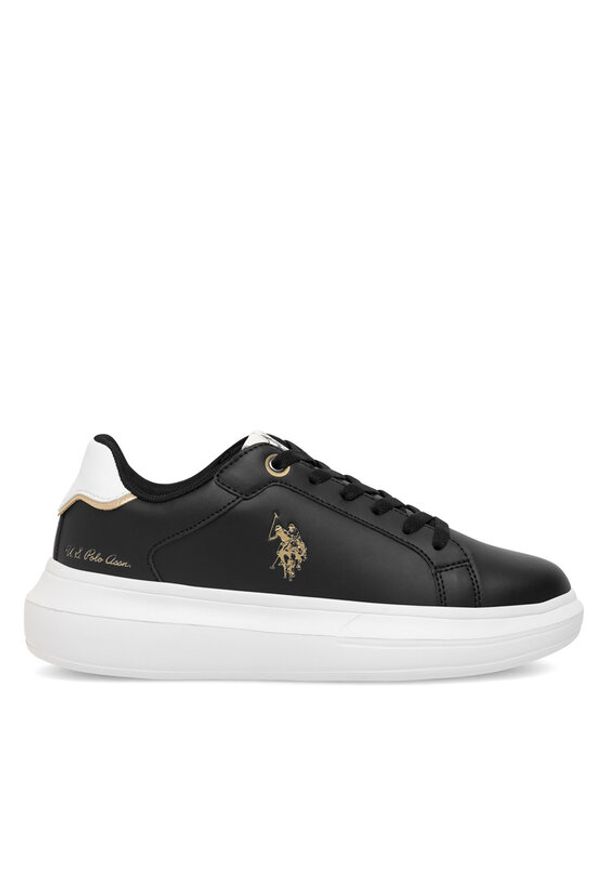 U.S. Polo Assn. Sneakersy CHELIS001A Czarny. Kolor: czarny. Materiał: syntetyk