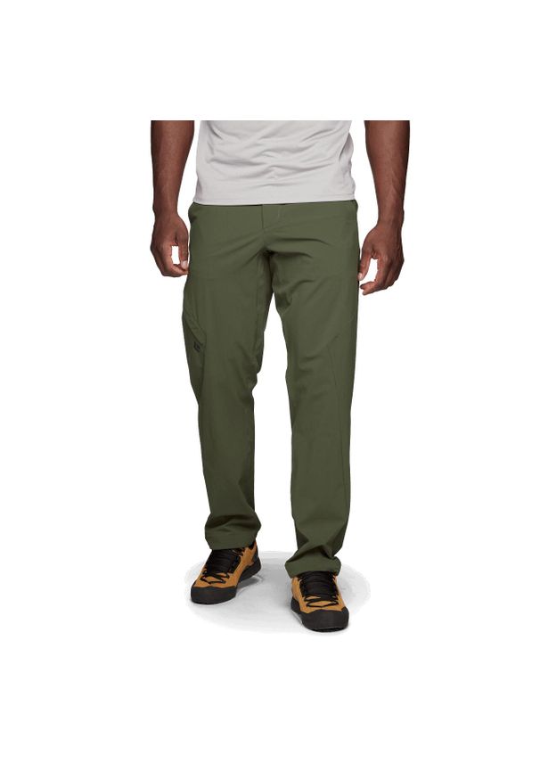 Spodnie trekkingowe męskie Black Diamond Alpine Light Pants. Kolor: zielony